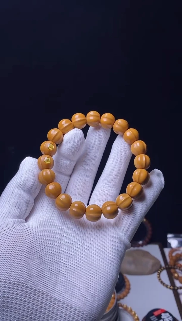 猴头核桃手串双标龙岩鲨鱼鳍尺寸13左右全品-5号