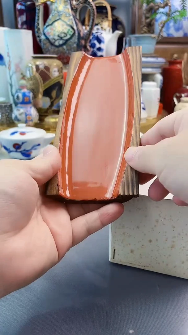 瓷片屋久杉茶则一一