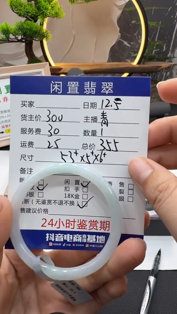 未镶嵌手镯翡翠手镯