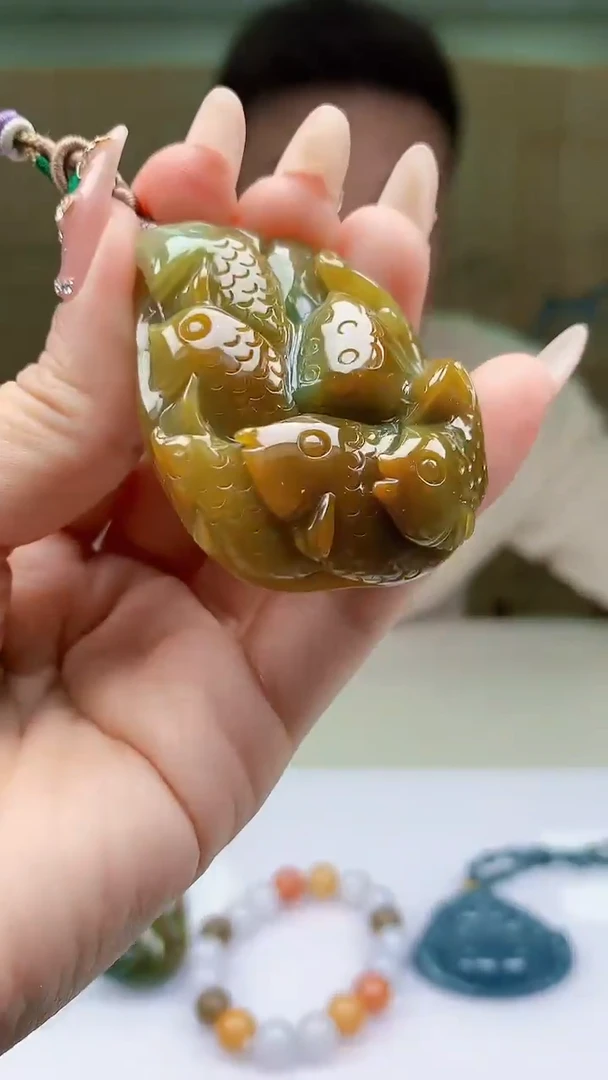 【闪购商品】定制翡翠未镶嵌4990ty-毛货挂件15