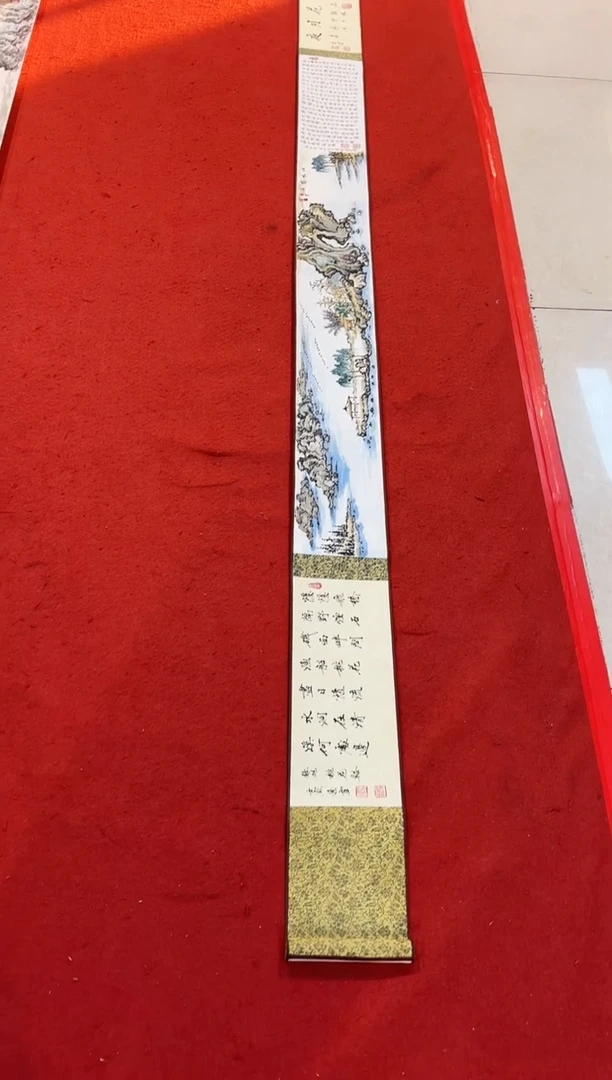 书法书法书法铭铭宠粉福利/盛雪峰/3米长卷/书法