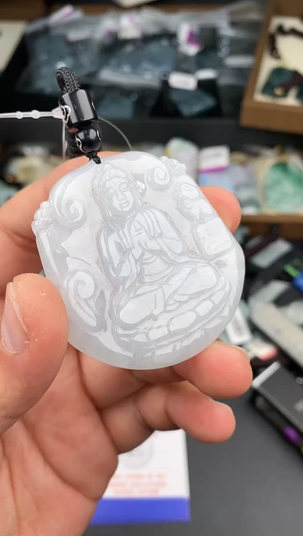 【闪购商品】翡翠颈饰未镶嵌  天然翡翠，一物一图