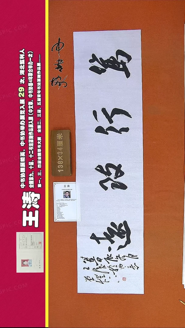 【闪购商品】书法238E王涛书法作品