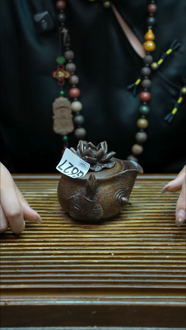万古烧粗陶手工茶具
