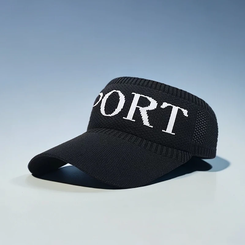 户外无顶运动夏季百搭时尚松紧弹力防晒帽