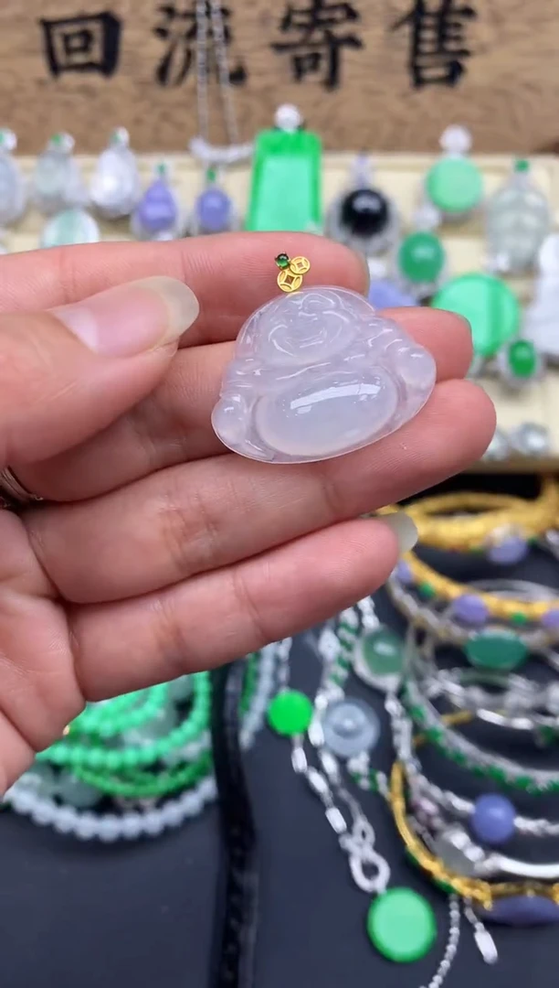 【闪购商品】翡翠颈饰18K金镶嵌147-中国好珍宝