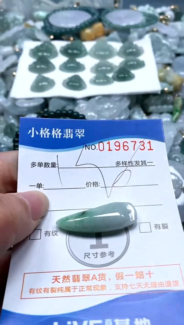 【闪购商品】翡翠颈饰未镶嵌闪购商品0196731