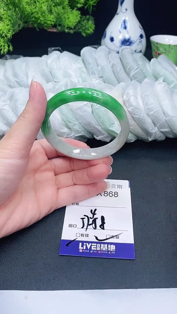 未镶嵌手镯翡翠868