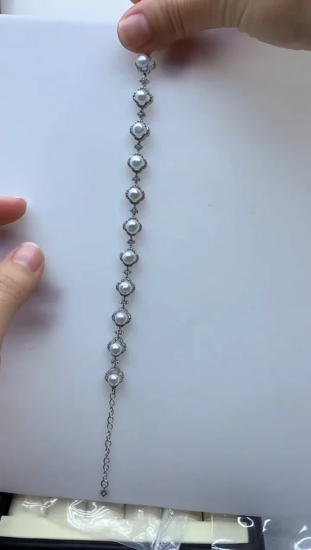 未镶嵌手链淡水珍珠多样性发其一