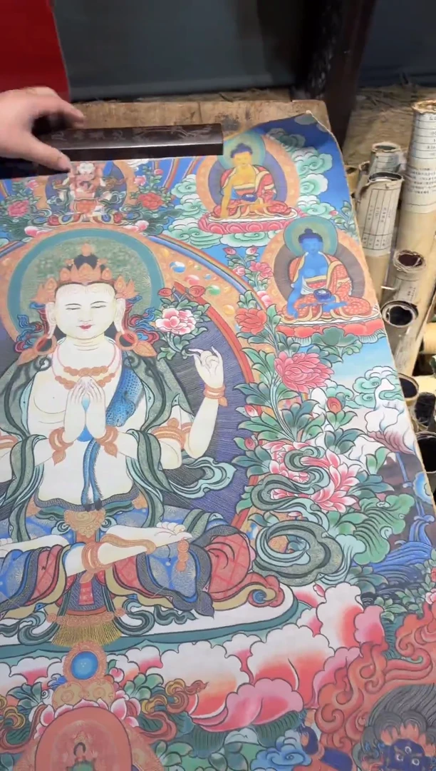 卷轴画 妙韵禅心专属链接AA141