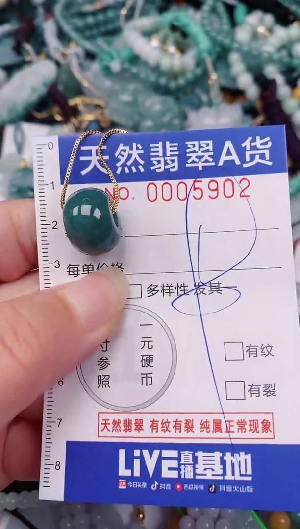 颈饰未镶嵌翡翠00005902