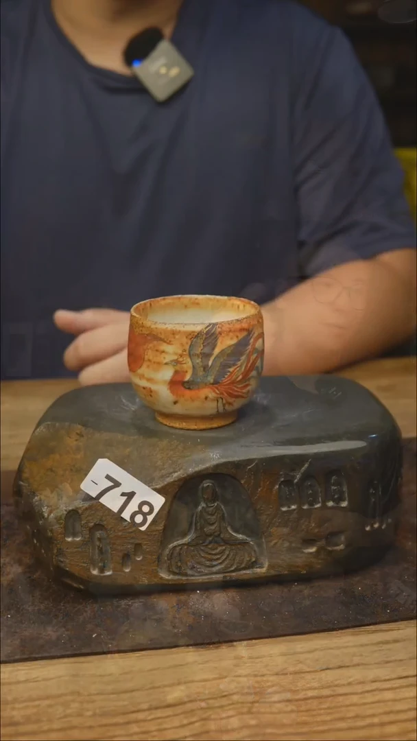 甘石陶艺手绘手绘718
