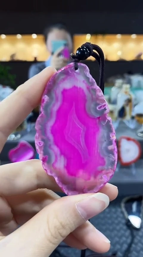 未镶嵌颈饰玛瑙/玉髓思*-玛瑙