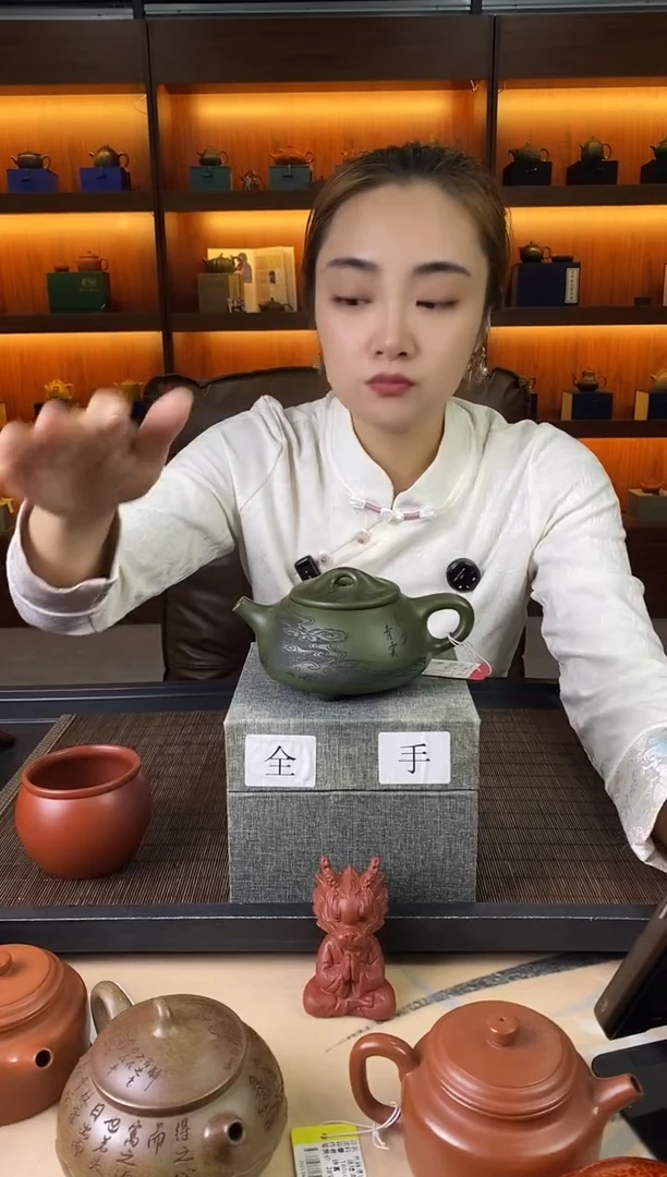 茶壶紫砂翡翠绿泥平步青云凤鸣景舟石瓢