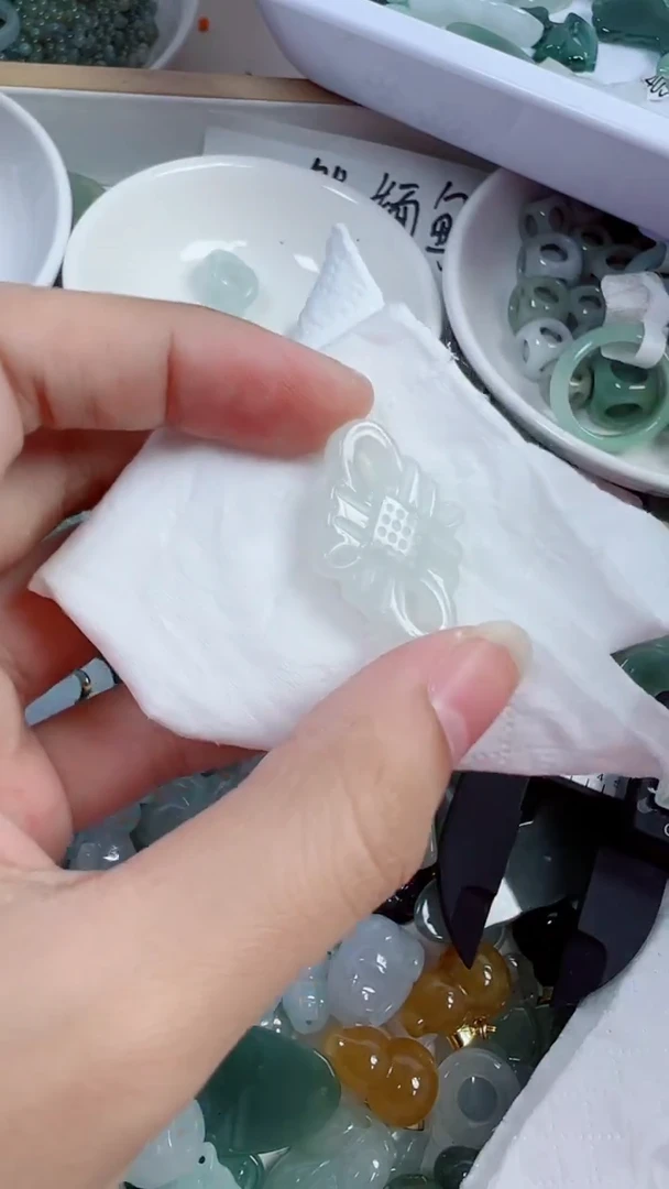 散珠翡翠507号链接，A货翡翠