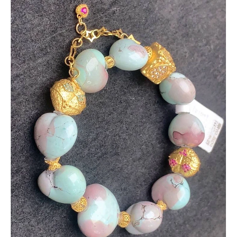 娇丰珠宝精品绿松石手串