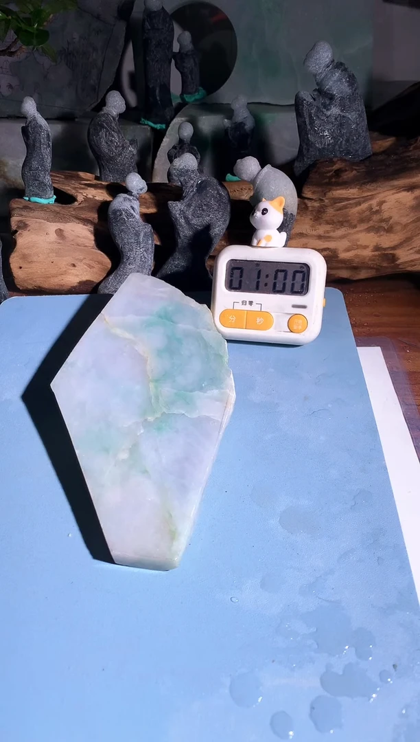 翡翠未镶嵌吊坠(不含链)前**生D978