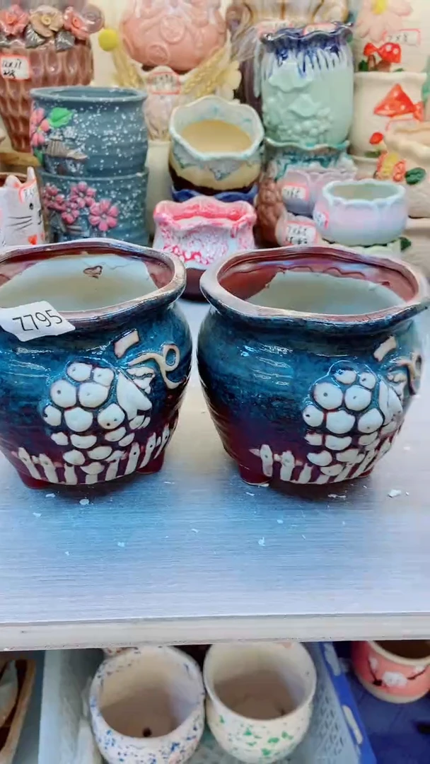 @@陶瓷多肉花盆Z795