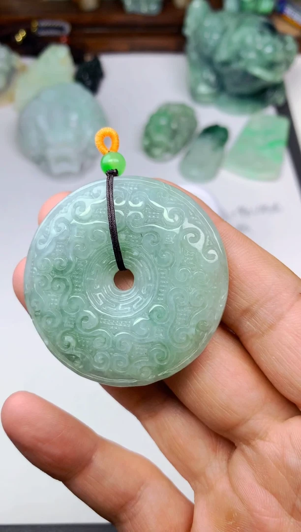 颈饰未镶嵌翡翠紫***8扣子