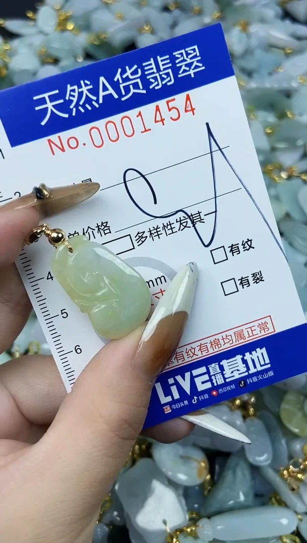 【闪购商品】翡翠颈饰未镶嵌天然A货翡翠