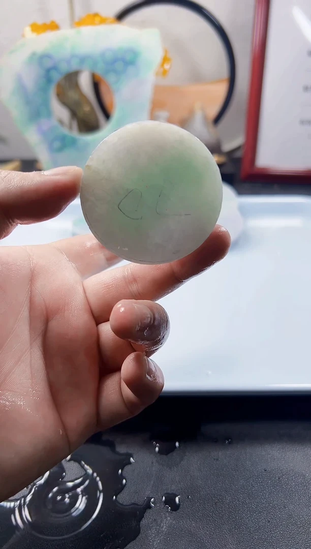 颈饰未镶嵌翡翠天然缅甸A货翡翠