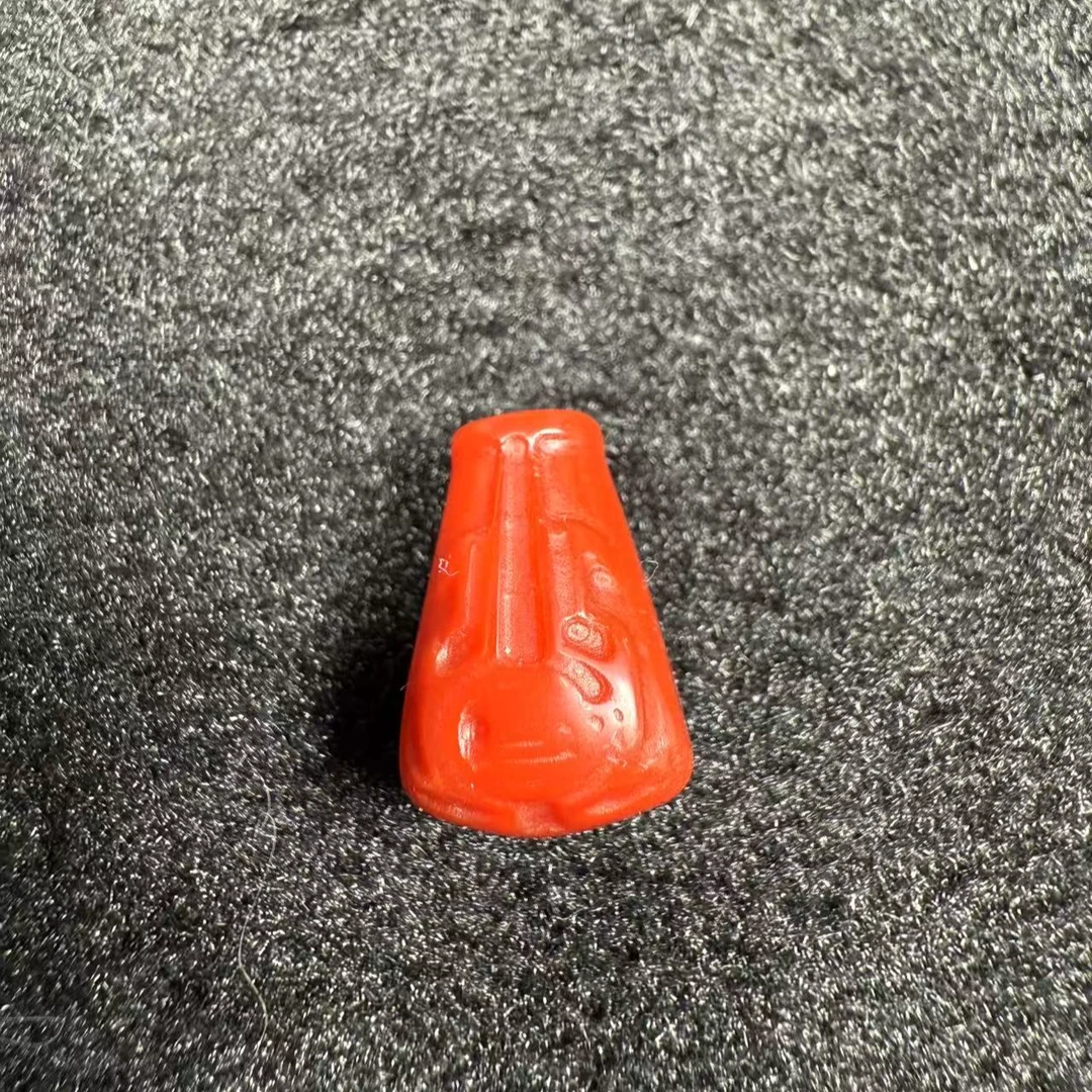 天然原矿南红玛瑙博古纹三通卡17*10m+（天然0.3误差）多样性发货