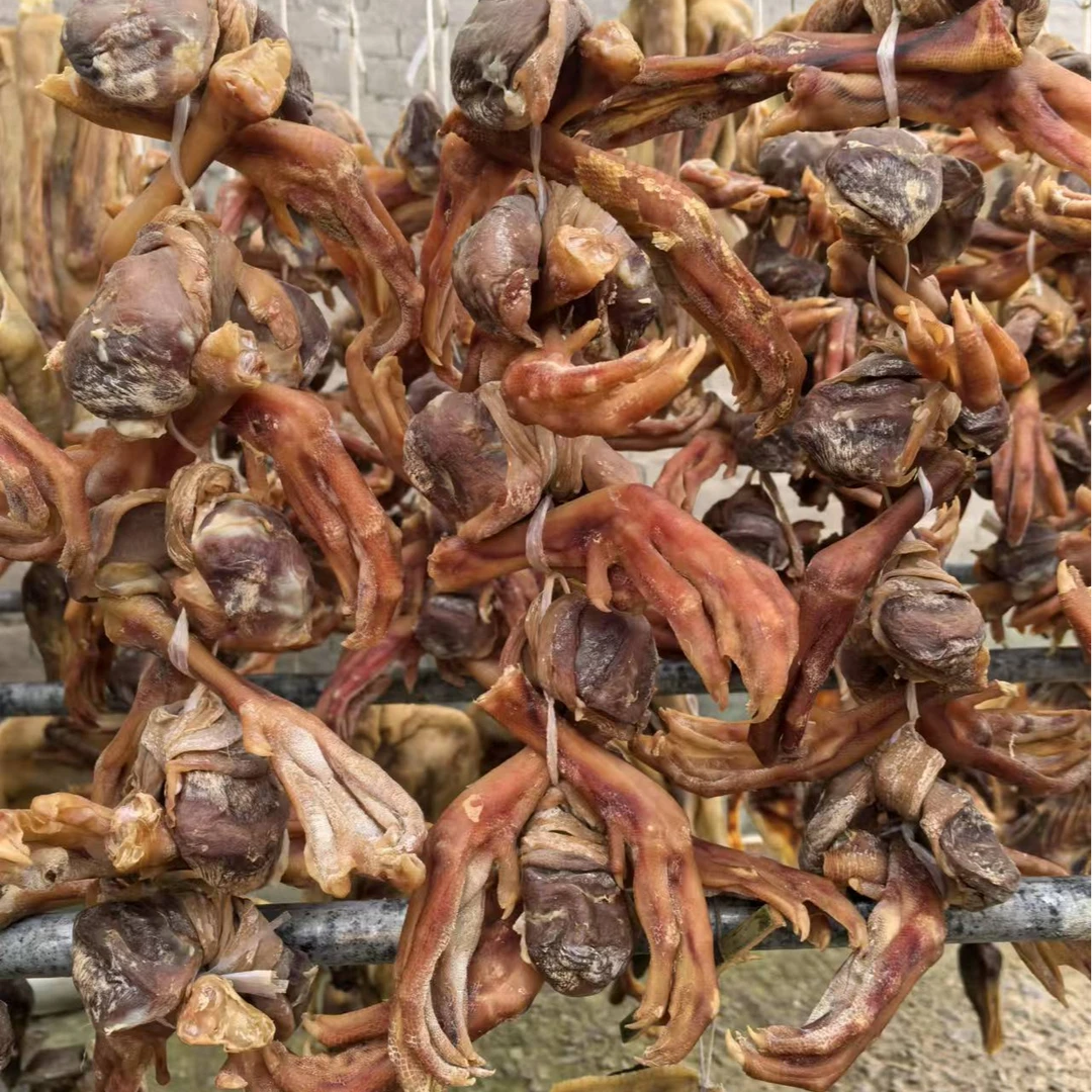 老鹅爪皖西金寨大白鹅鹅胗    老鹅胗爪5副