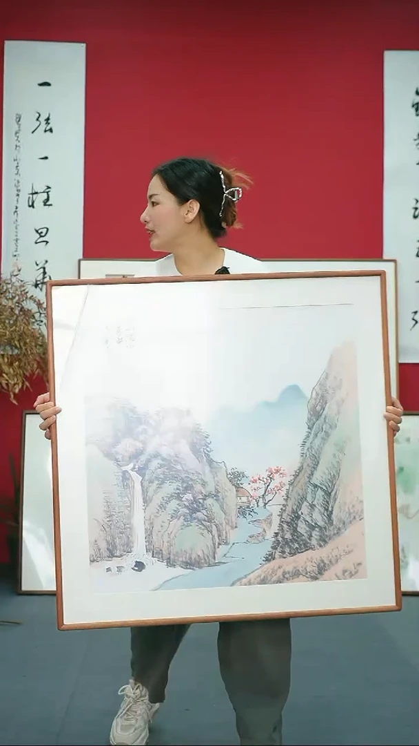 国画原创手绘顺丰包邮