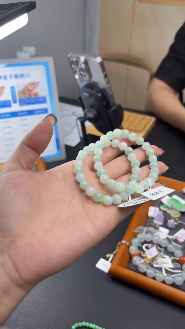 未镶嵌手链翡翠手串