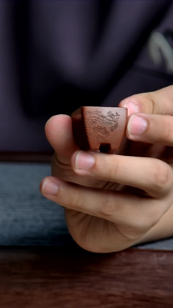 紫砂花盆2*2内径紫砂花盆