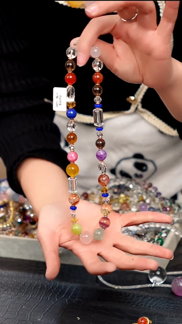 水晶摆件银S925镶嵌59