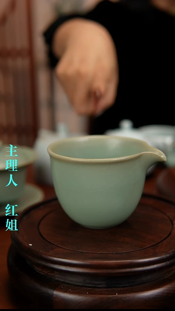 瓷片原产地原矿釉汝瓷