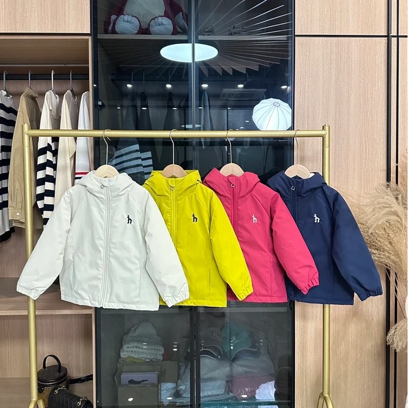 2025冬季加厚保暖儿童棉服日常时尚三防户外防风休闲软壳冲锋衣