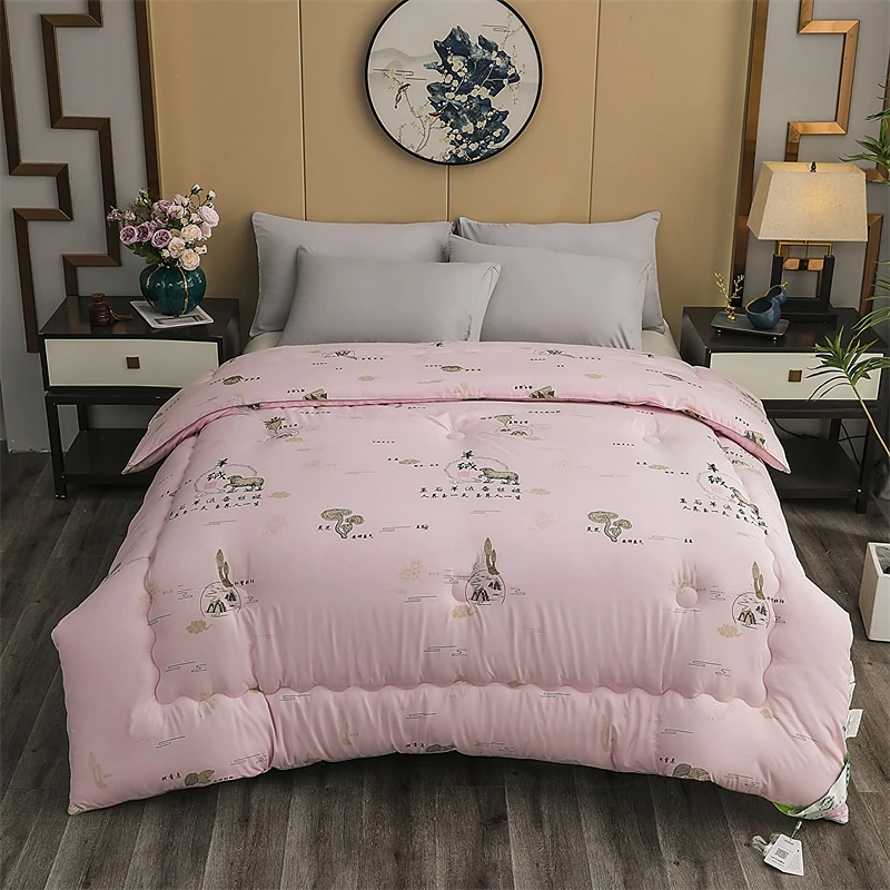 【CQ1.6】玉石羊绒花型被