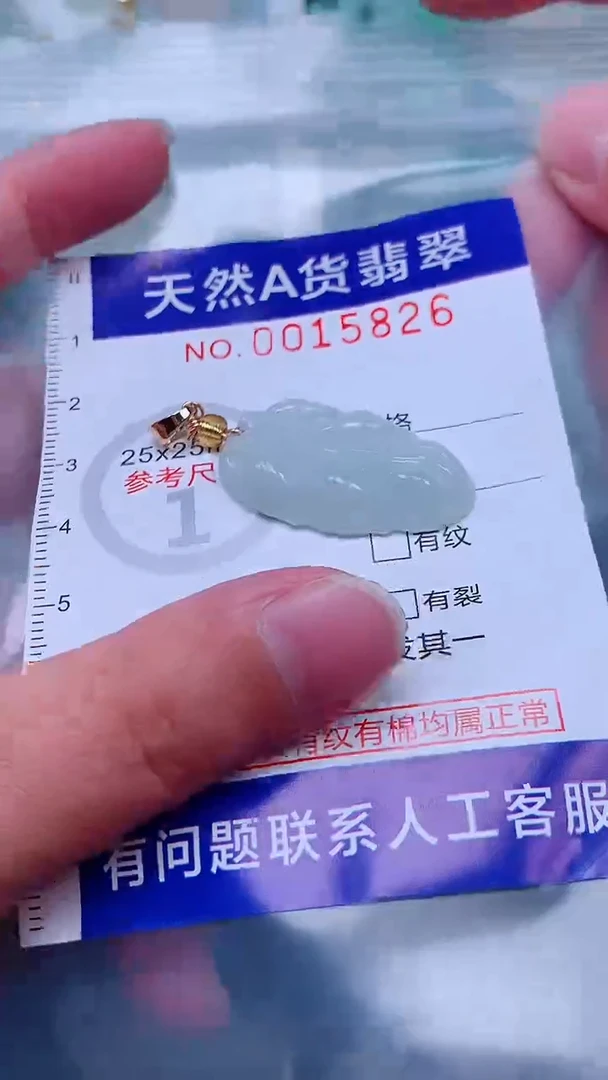 吊坠(不含链)未镶嵌翡翠1