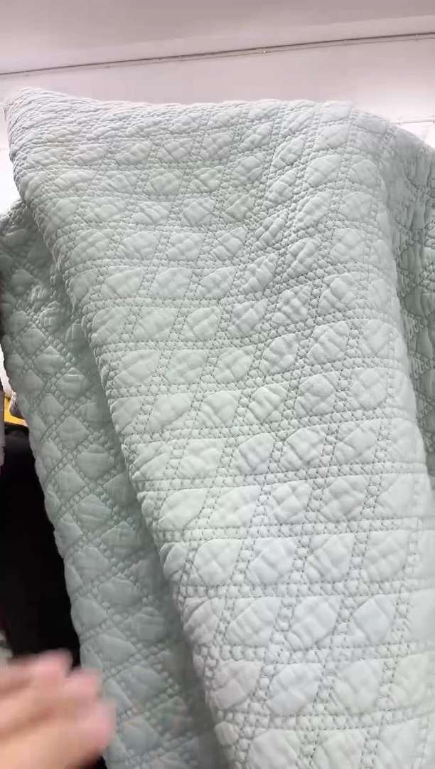 棉220*230纯棉床盖25号脏迹微瑕