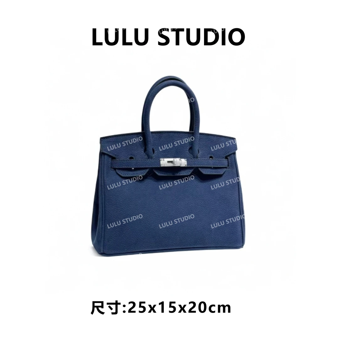 【LULU】XKY-2296-扎染蓝RAIN.CUN气质时尚百搭简约斜跨轻奢女包