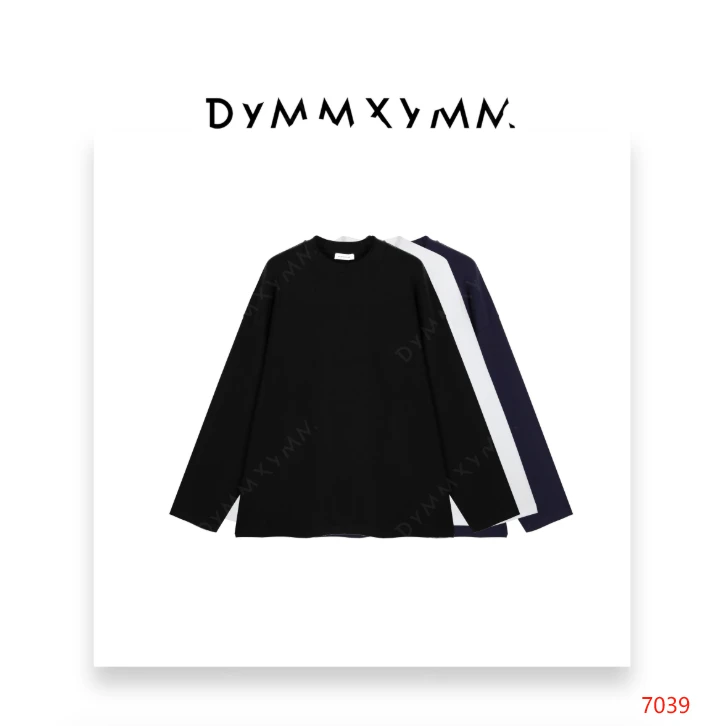 【DYMMXYMM】-小众设计师高级感美莉诺三色勾扣打底衫-4FWW7039
