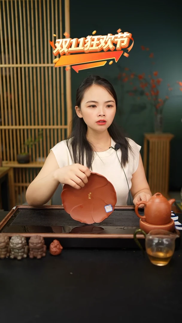 茶壶紫砂微瑕朱泥壶承19cm
