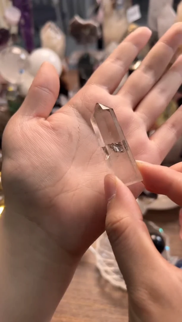 未镶嵌珠宝半成品水晶M305 约5.1cm