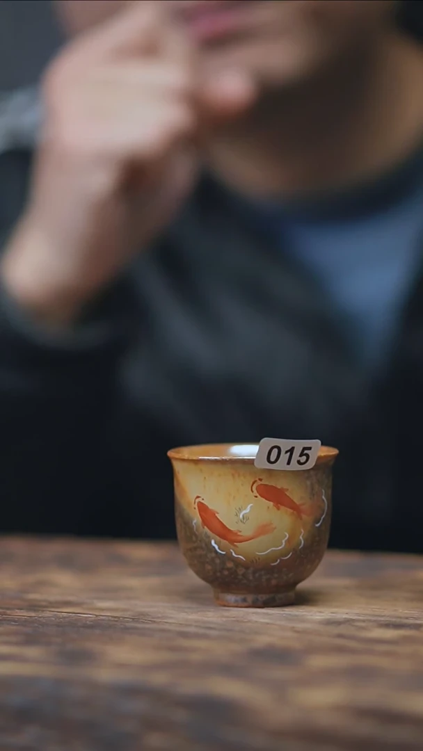 【闪购商品】015景德镇手绘小鱼单杯