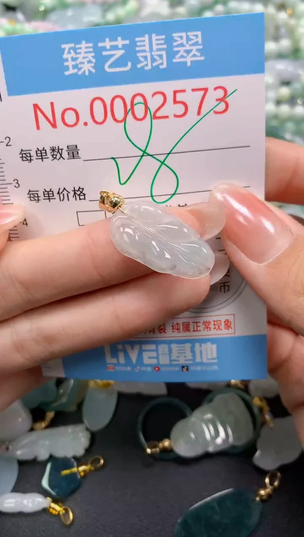 颈饰未镶嵌翡翠2573