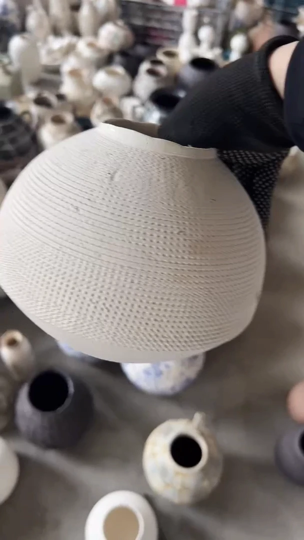 【闪购商品】陶瓷花盆高14.5cm内口6.5cm