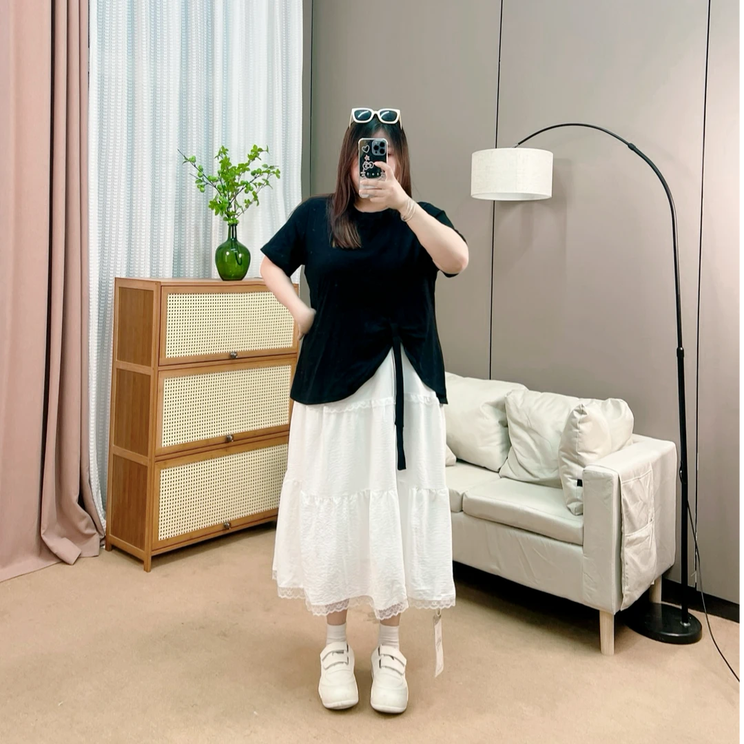韩版夏季休闲风女装时尚套装气质蕾丝短袖裙子套装