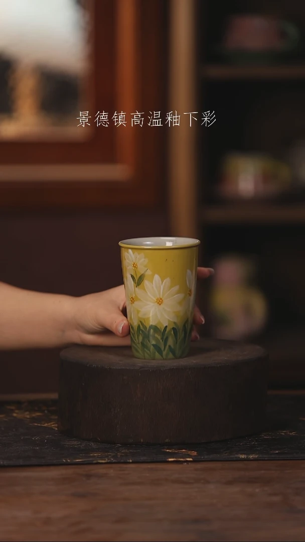 陶瓷景德镇高温釉下手绘陶瓷143