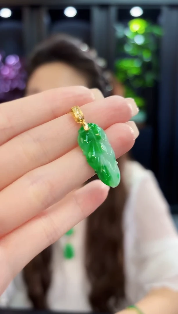 颈饰未镶嵌翡翠 缅料A货/支持复检/一件
