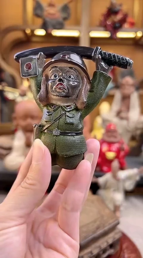 紫砂茶宠器闵茶宠摆件