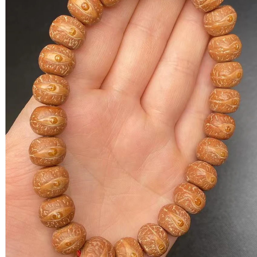 尼泊尔凤眼菩提手串纯手工打底链接