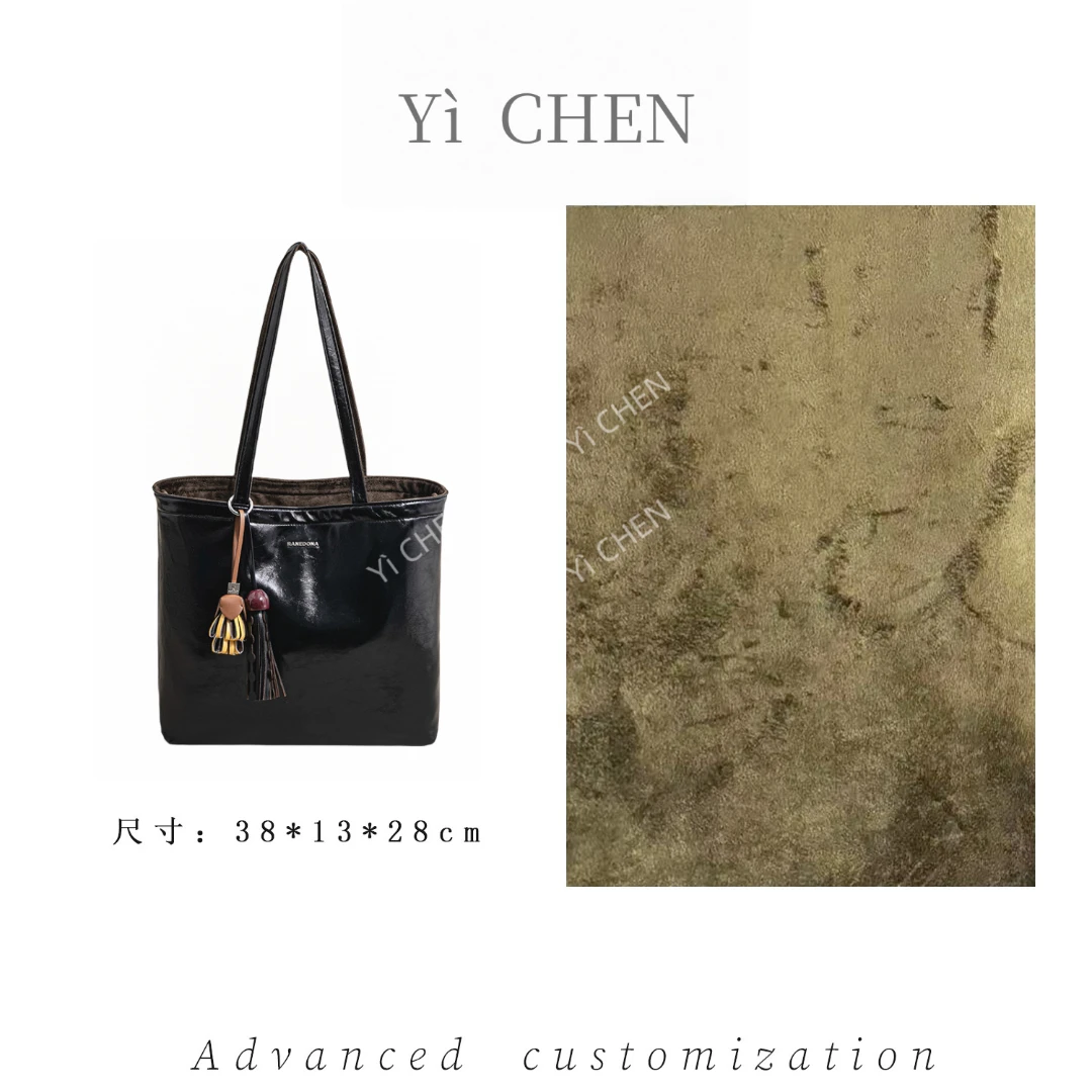 【Yì CHEN】SK-92978-绿/黑 简约时尚女士新款轻奢单肩斜跨包