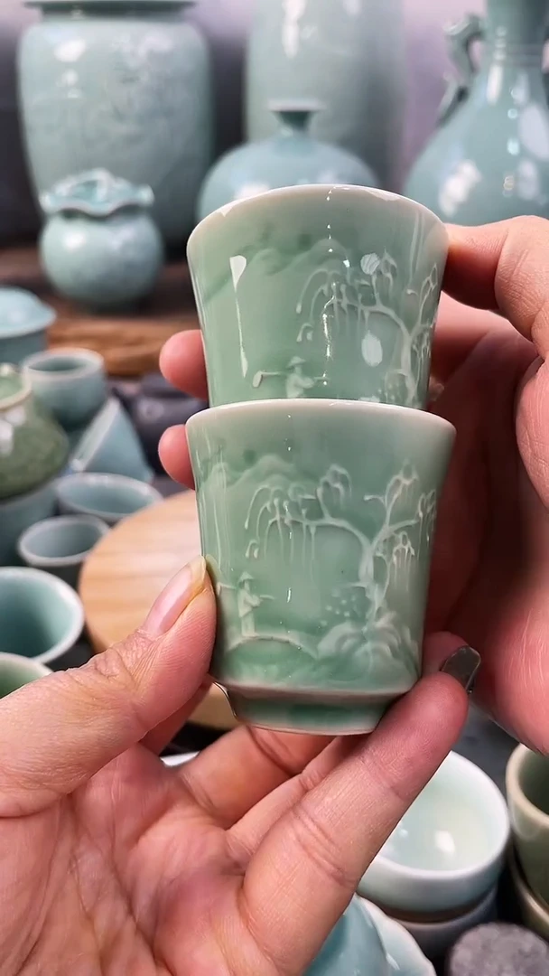 【闪购商品】2个 福利款 慧仙青瓷 瓷器